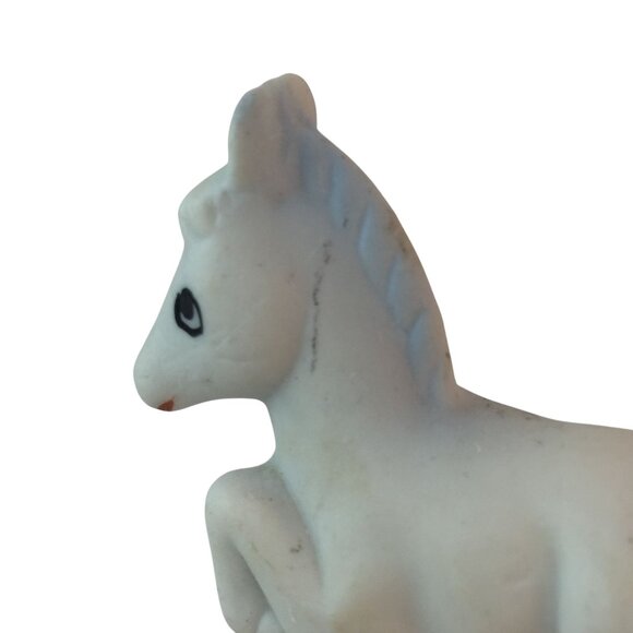 Miniature Christmas Nativity Set Fof 9 Figures & Animals Hand Painted Sri Lanka - Picture 12 of 12